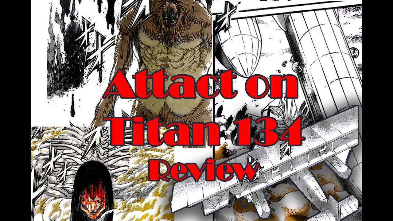 Attack on Titan 134 LIVE REACTION CH.134 Shingeki no Kyojin Manga 進撃の巨人