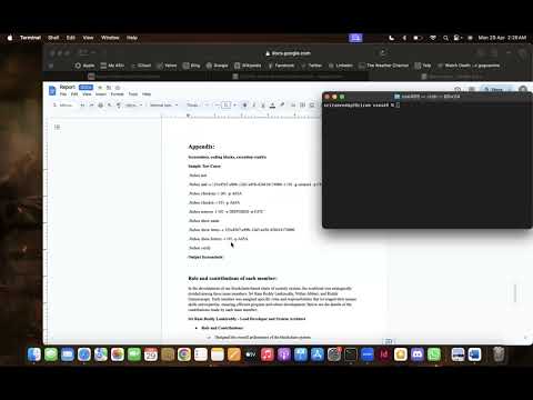 Blockchain Chain of Custody Presentation