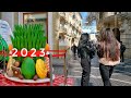 Bakı - Mərkəz - NOVRUZ BAYRAMI (Mart 2023) Tarqoviy - Piyada Gəzinti Turu - Baku | Walking -4k- Баку