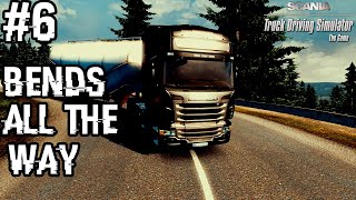 Scania Truck Driving Simulator: BENDS ALL THE WAY | #6
