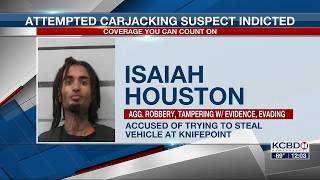 Attempted carjacking suspect indicted
