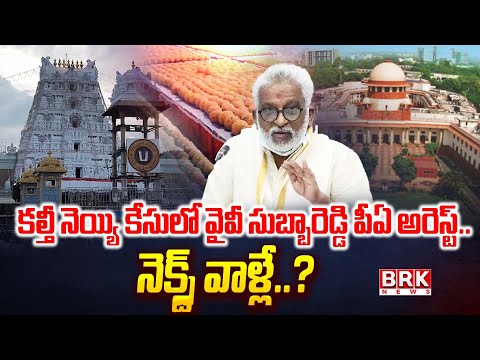 TTD Adulterated Ghee Case :వైవీ సుబ్బారెడ్డి పీఏ అరెస్ట్ | YV Subba Reddy Former PA Appanna Arrested - TV9