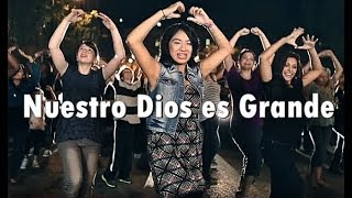 Video thumbnail of "NUESTRO DIOS ES GRANDE - Jasmine Hurtado - Musica Cristiana"