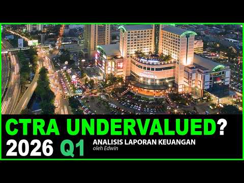 CTRA 2026 Q1 Undervalued? PBV 0,4x PER 5,7x