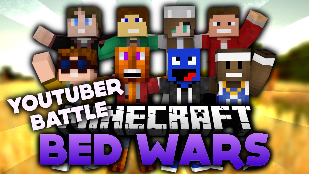 Fallschirmsprung im YouTuber Battle! - Minecraft Bed Wars | DieBuddiesZocken