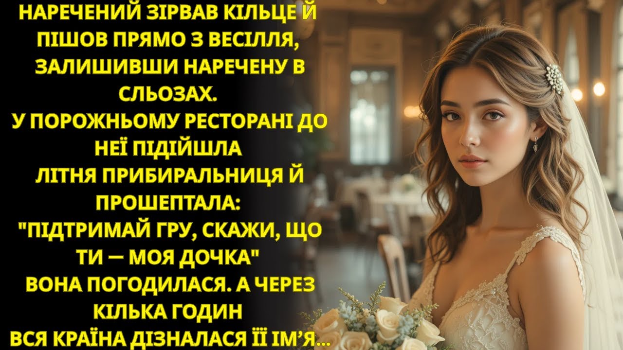 Чоловік кинув мене в день весілля  Але коли побачив мене на червоній доріжці — остовпів…