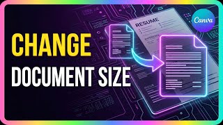 How to Change Document Size in Canva