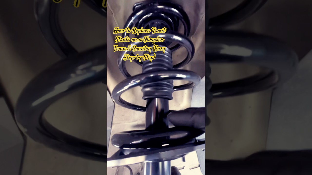 Fix Your Ride FAST! Chrysler Town & Country Strut Replacement (Easy DIY #automobile #diy #shorts