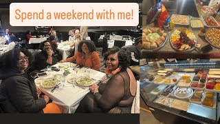 Spend A Weekend With Me! GRWM, BIRTHDAY DINNER, NEW FOODS! ✨T DIARIES✨