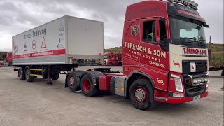 How to Couple/Uncouple a trailer C+E (artic lorry)