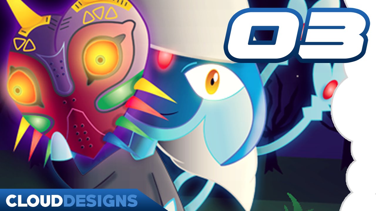 Cloud Designs 03 | Majora's Mask Themed Mascot And Banner - YouTube