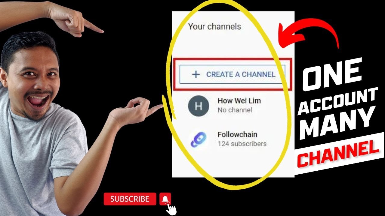 How to Create/Make a Second YouTube Channel With One Gmail on Mobile ...