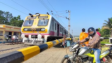 Furious Power Showing AC Medha Emu Local dangerous Dust Rising Aggressive Skipping Out Railgate