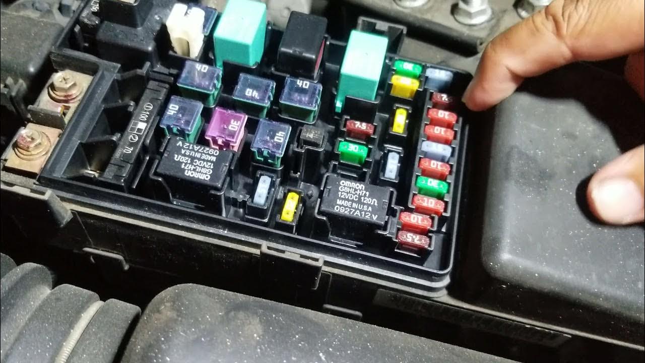 2007 Honda Accord Coupe V6 tail light and dash lights don't work - YouTube