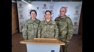 Брифінг щодо проходження військової служби за контрактом в лавах прикордонників