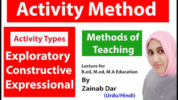 8601 unit 5 Activity Method, Scientific Method, Individual and Groups projects