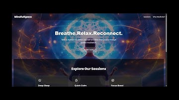 Meditation App Design + Code (React UI)