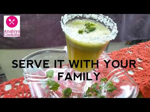 how-to-make-mint-margarita-|-mint-lemonade-|-iftar-drinks-|-ramadan-recipes-|-anabiya-cooking