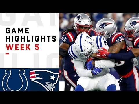 Colts vs. Patriots Week 5 Highlights | NFL 2018