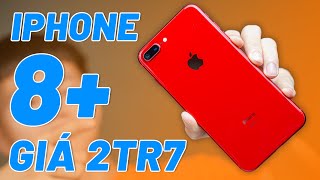 TỰ DỰNG IPHONE 8 PLUS GIÁ 2.7 TRIỆU - THAY MÀN DURA, THAY VỎ, THAY CỤM SẠC!