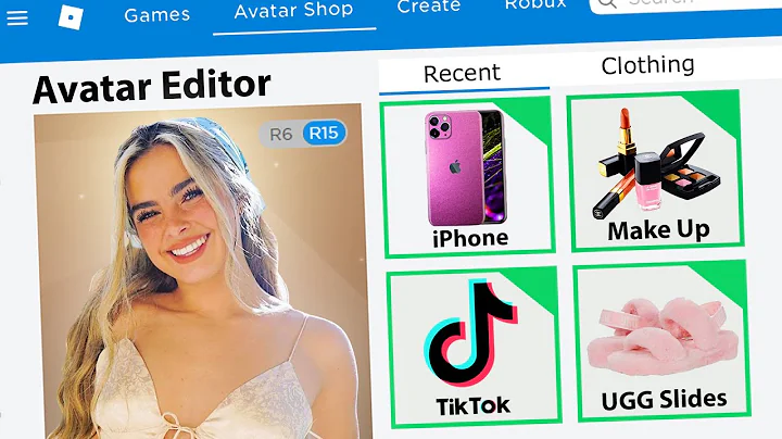 Making Addison Rae A Roblox Account!