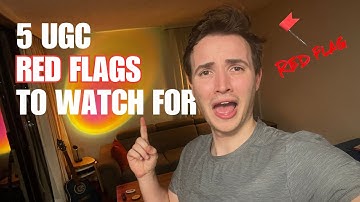 Red Flags to Watch Out for as a UGC Creator | Content Creator Tips
