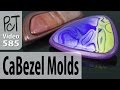 CaBezel Polymer Clay Cabochon and Bezel Molds