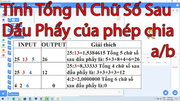 Lập Trình Scratch Tính Tổng N Chữ Số Sau Dấu Phẩy Của Phép Chia A Cho B | VDD SHOA