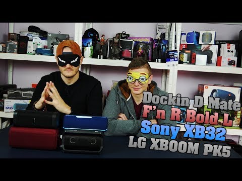 Blind test i porównanie Sony XB32, Dockin D Mate, Fresh 'n Rebel Bold L i LG PK5! Kto wygra?