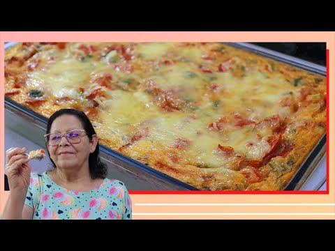 Vídeo: Omelete Com Batata E Tomate