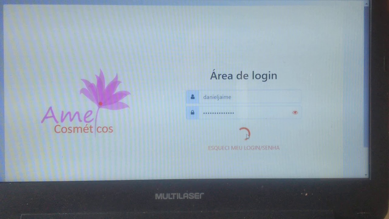 Como acessar seu Escritório Virtual da Amei Cosméticos pela primeira ...