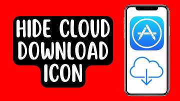 How to Hide Cloud Download Icon from AppStore on iPhone