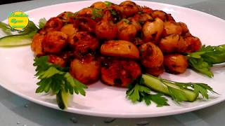 Запеченный Ароматный Картофель с Румяной Золотистой Корочкой в Фольге Запеченный Ароматный Картофель с Румяной Золотистой Корочкой в Фольге