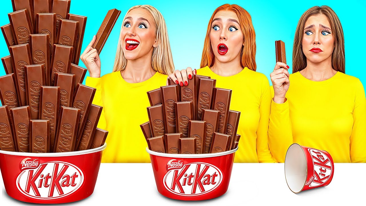 100 Layers of Chocolate Challenge | Funny Moments by Choco DO