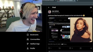 xQc can't stop laughing at this...