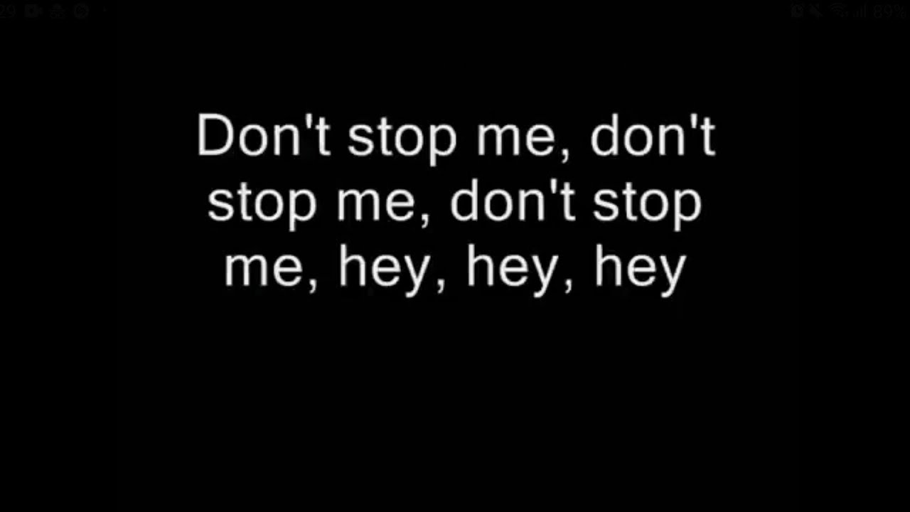 Don T Stop Me Now Lyrics Deutsch Queen - Don't Stop me Now (Lyrics) - YouTube