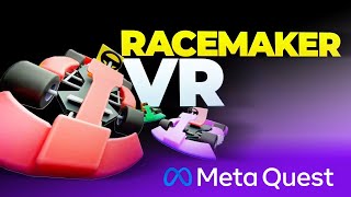 VR Kart Racing Game with Track Editor for Meta Quest 2 — RaceMaker VR screenshot 3