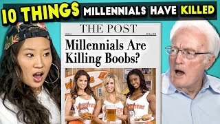 10 Things Millennials Have Killed | Millennials & Boomers React