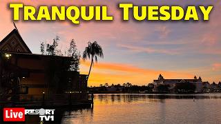 🔴Live: Tranquil Tuesday - Magic Kingdom Resort Hopping - 5-12-26 - Walt Disney World