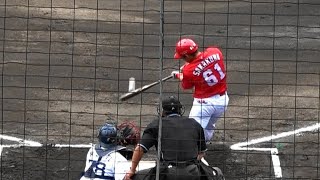 坂倉将吾 ツーベースなどタイムリー3本で3打点 20191020 フェニックスリーグ 広島カープ