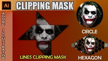 How to use Clipping Mask In Adobe illustrator 2023