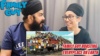 INDIAN Couple in UK React on Family Guy Roasting Every Place On Earth