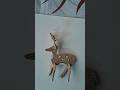 Cardboard deer🦌✨️ #craft #craftwork #cristmasdecor #creative #adorablecrafts #art #shorts