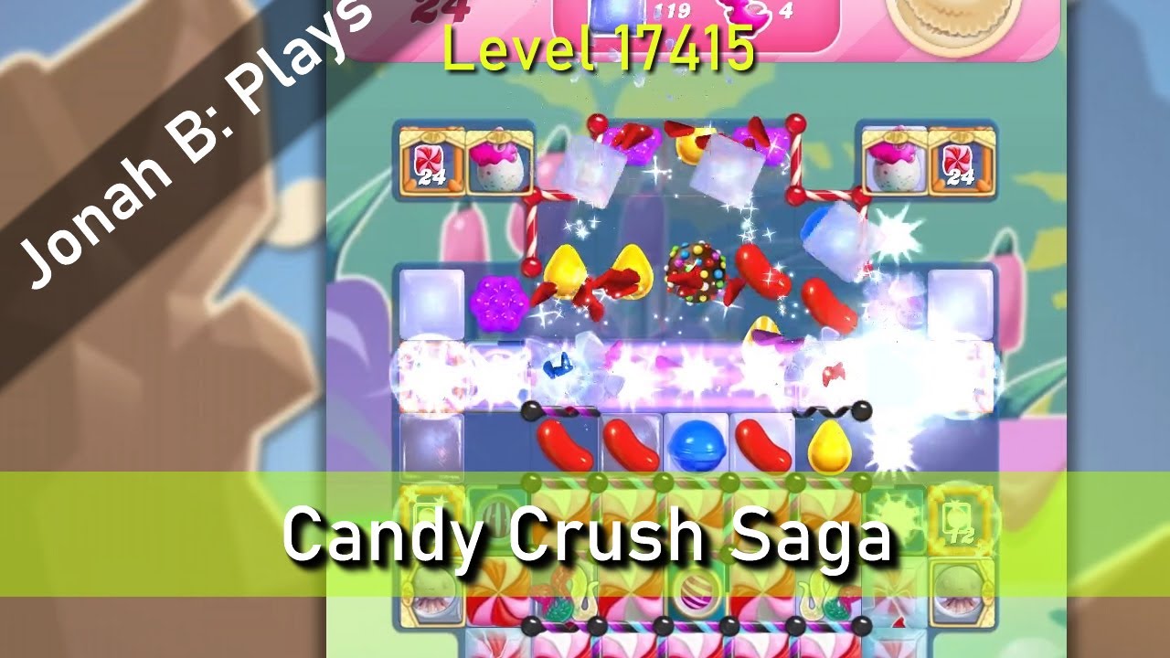 Candyページ Candy Crush Saga Level 17415 - YouTube
