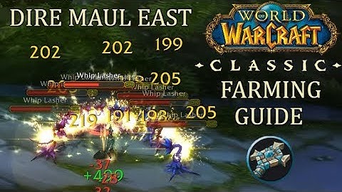 Lasher Gold Farm Guide [Priest] Dire Maul East | WoW Classic