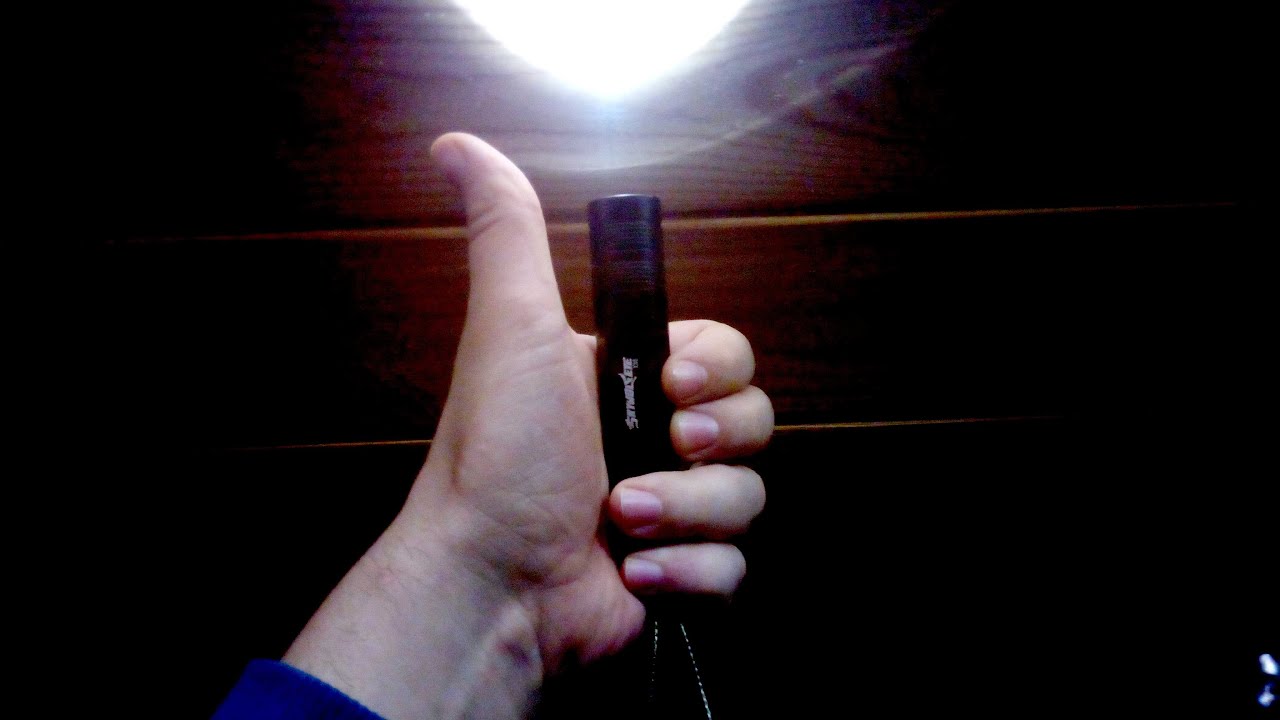 Отличный компактный фонарик на 18650 аккумуляторе - Skywolfeye X35.