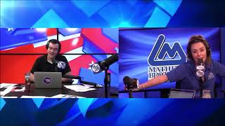 Howie Carr Show- Grace Curley and Taylor sing