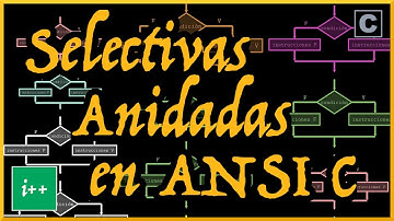 ▷ Estructura SELECTIVA ANIDADA en ANSI C