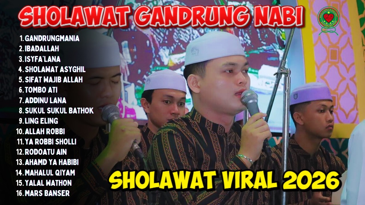 SYIIR JAWA FULL SHOLAWAT GANDRUNG NABI TERBARU 2026 - LIVE SMK NU 1 KENDAL