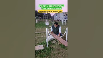 GTO PGT in SSB INTERVIEW at Force Defence Academy Indore MP 9165507006 #ssb